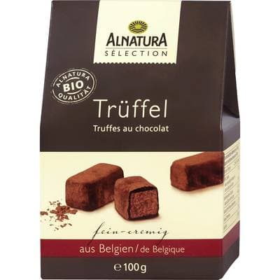 Alnatura Truffes Bio au Chocolat, 100g