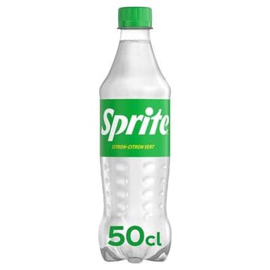 Sprite Boisson gazeuse aromatisée citron citron vert, 50cl
