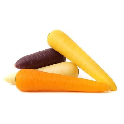 Les Paysans Bio Carotte Multicolore Bio, Barquette de 750g