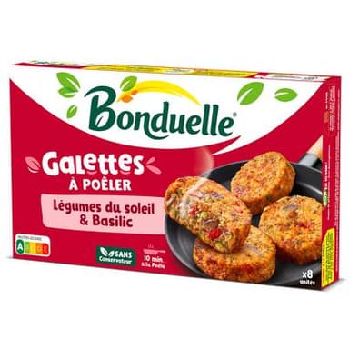 Bonduelle Galette légumes du soleil, 300g