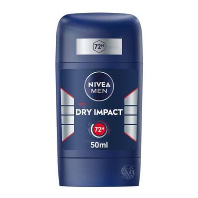 Nivea Men Déodorant Stick homme dry impact 72h, 50ml