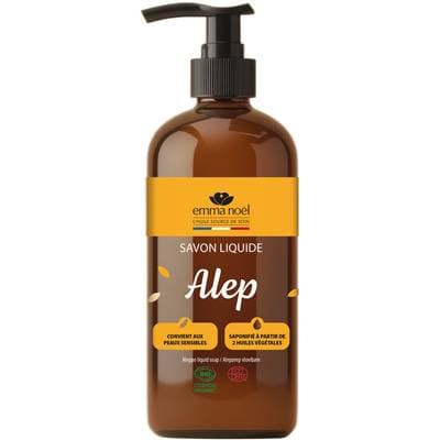 Emma Noel Savon d'Alep liquide Cosmébio, 500ml