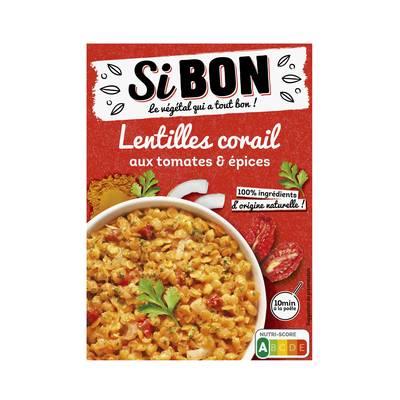 3038359009792 - Si Bon - Lentilles Corail aux Tomates et Epices