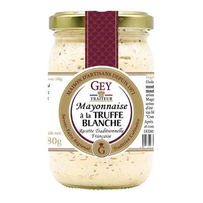 Raoul Gey Mayonnaise à la Truffe Blanche en bocal, 180g