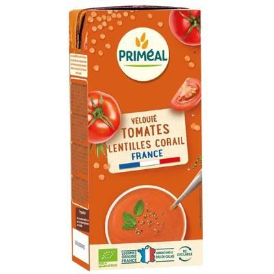 3380380089992 - Priméal - Velouté de tomates et lentilles corail bio Origine France