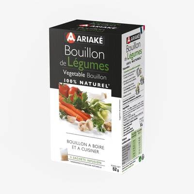 Ariaké Bouillon de Légumes, 5x10,4g