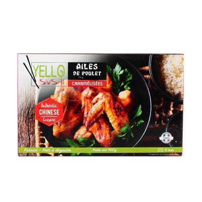 Yello Sushi Ailes de poulet caramélisées, 400g