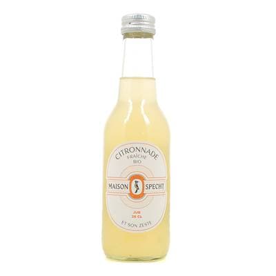 Maison Specht Citronnade Fraiche Bio et son Zeste, 25cl