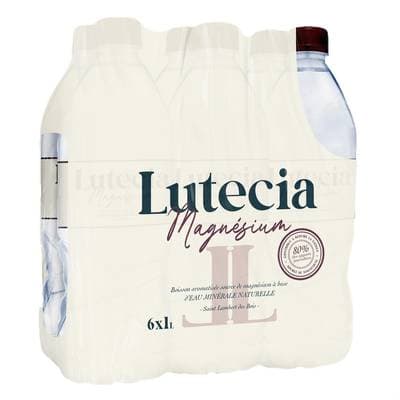 Lutecia Eau minérale naturelle magnésium, 6x1L
