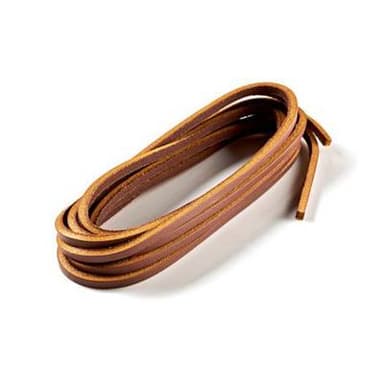 De Clermont Lacets cuir Timber pour chaussures bateau, 110 cm 2 pièces