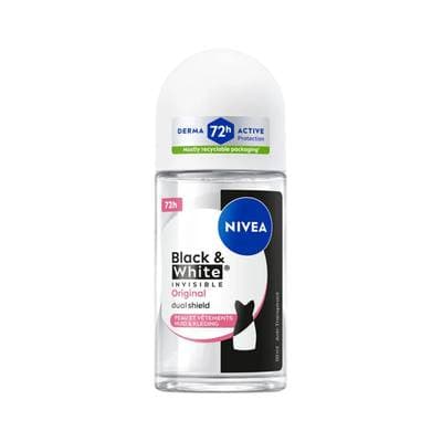 Nivea Déodorant black&white original bille 72h, 50ml