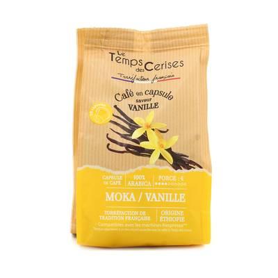 Le Temps des Cerises - Capsule Café saveur Vanille 