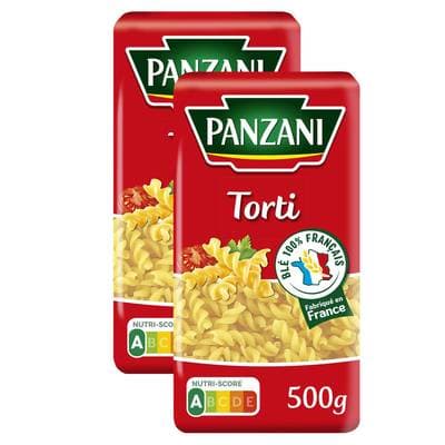 Panzani Pâtes Torti, Lot de 2x500g