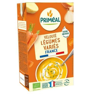 Priméal Velouté de légumes variés bio, 1L