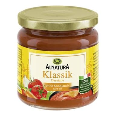 Alnatura Sauce Tomate Classique Bio, 350g