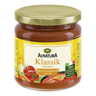 Alnatura Sauce Tomate Classique Bio, 350g