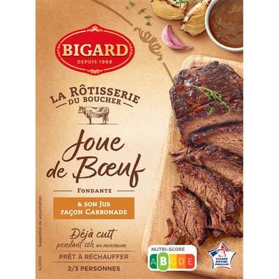 Bigard Joue de Boeuf Fondante et son Jus façon Carbonade, 400g
