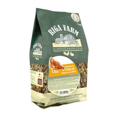 Riga Farm Aliments pour Poules, 4kg
