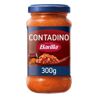 Barilla Sauce Ragu Alla Contadino au Porc et Vin Rouge, 300g