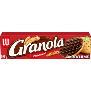 Granola Biscuit chocolat noir, 195g
