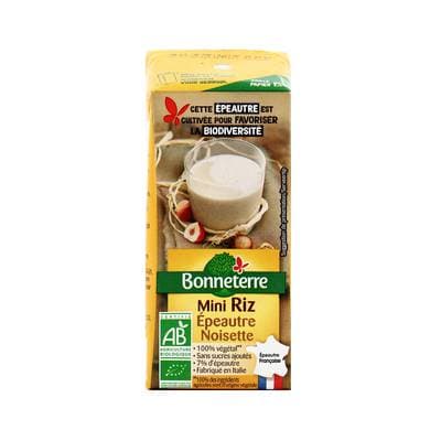 Bonneterre Boisson riz épeautre noisette bio, 20CL