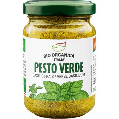 Bio Organica Italia Pesto Verde bio au basilic, 140g