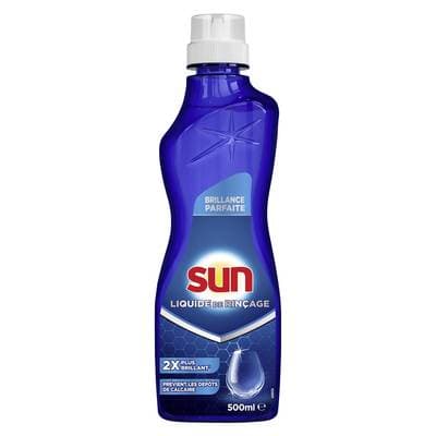 Sun Liquide de rinçage lave Vaisselle Brillance, 500ml