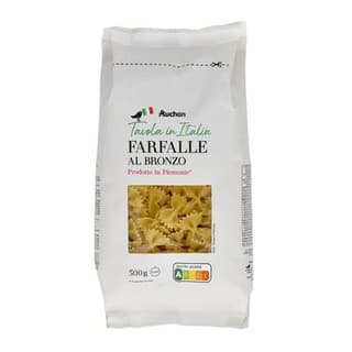 Auchan Tavola In Italia Pâtes Farfalle al Bronzo Premium, 500g