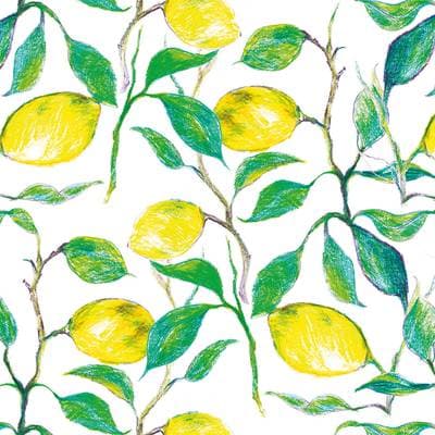 Paperproducts Design Serviettes papier Beautiful Lemons, 20 serviettes de 33 x 33 cm