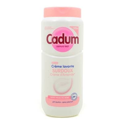 Cadum Crème lavante surdoux crème d'amande, 500ml