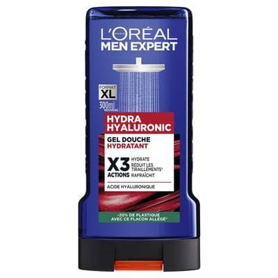 Men Expert Gel douche Homme Corps Hydratant Rafraîchissant, 300ml