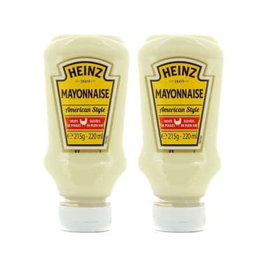 Heinz Mayonnaise American Style, Lot de 2x215g