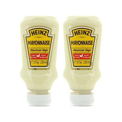 Heinz Mayonnaise American Style, Lot de 2x215g