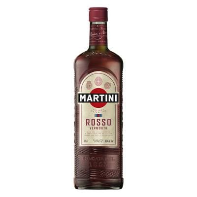 Martini Rosso, Apéritif à base de vin 14,5°, 1L