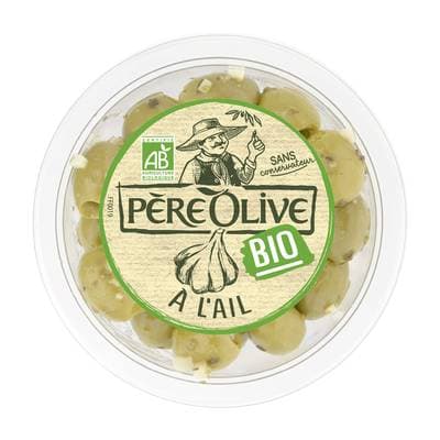 Père Olive Olives Bio Ail & Fines Herbes, 150g