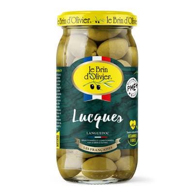 Le Brin d'Olivier Olives Vertes de Lucques, 200g