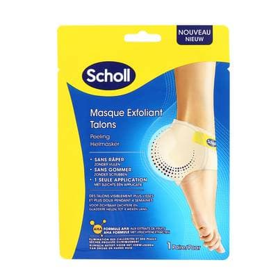 Scholl Masque Pieds Exfoliant Talon, 1 pièce