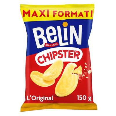 Belin Biscuits soufflés Chipster l'Original, 150g