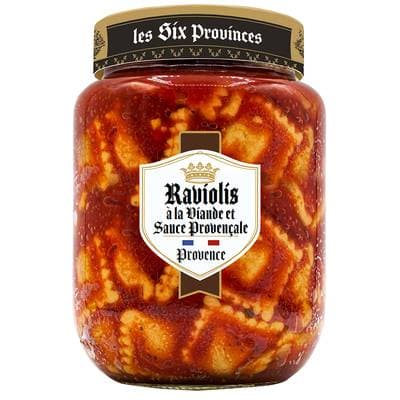 Les Six Provinces Ravioli Sauce Provençale en bocal, 800g