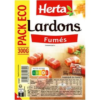 Herta Lardons Fumés, 300g