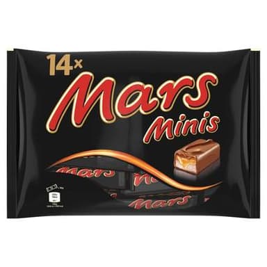 Mars Mini barres chocolatées au caramel, 275g