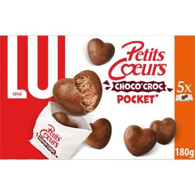 Petits Coeurs Choco croc pocket, 180g