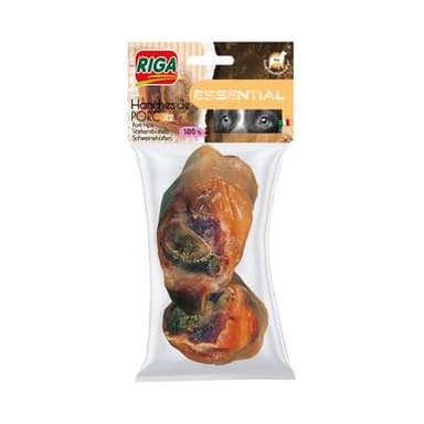 Riga Essential 2 Hanches de Porc - Friandise Récompense pour chien, 140g