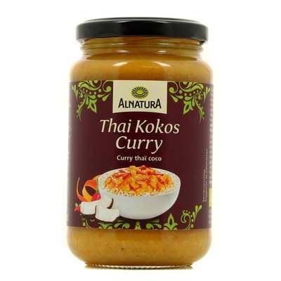 Alnatura Sauce Curry Thai Coco Bio, 325g