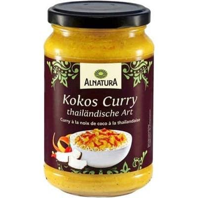 Alnatura Sauce Curry Thai Coco Bio, 325g