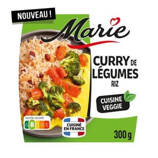 Marie Curry de Légumes, Lait de Coco Riz à l'Oriental, 300g