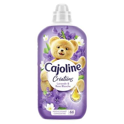 Cajoline Adoucissant Concentré Lavande et Rose blanche, 1,386L