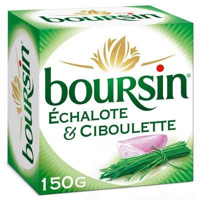 3073781074994 - Boursin - Fromage à tartiner Echalote & Ciboulette