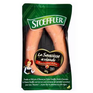 Stoeffler Saucisse de Viande, 400g