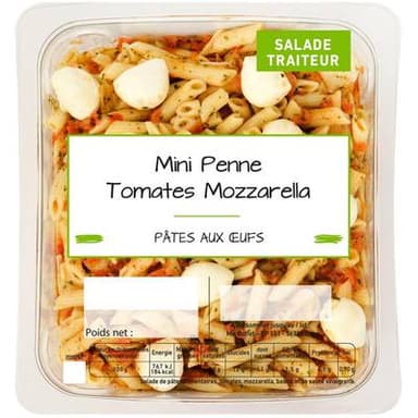 Mix Buffet Salade Mini Penne Tomate Mozzarella, 800g